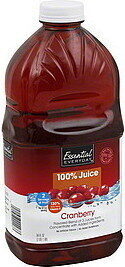 Cranberry Flavored 100% Juice Blend From Concentrate, Cranberry