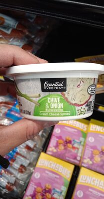 Chive & Onion Flavor Cream Cheese Spread, Chive & Onion