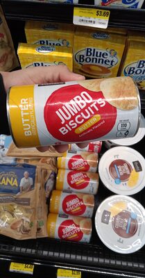 Butter Flavored Jumbo Biscuits, Butter