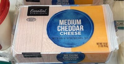 Medium Cheddar Cheese, Medium Cheddar