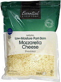Mozzarella Low-Moisture Part-Skim Cheese, Mozzarella