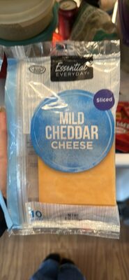 Mild Cheddar Sliceed Chees, Mild Cheddar