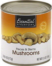 Mushrooms Pieces & Stems