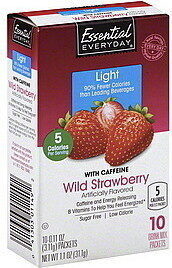 Light With Caffeine Wild Strawberry Energy Drink Mix, Light Wild Strawberry
