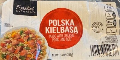 Polska Kielbasa Made With Chicken, Pork, And Beef, Polska Kielbasa