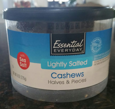 Lightly Salted Cashews Halves & Pieces, Lightly Salted