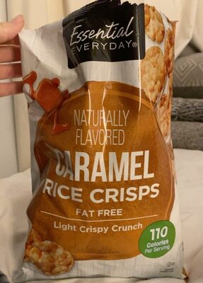 Caramel Flavored Rice Crisps, Caramel