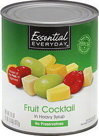 Fruit Cocktail In Heavy Syrup, Fruit Cocktail
