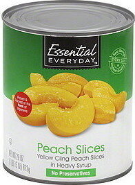 Yellow Cling Peach Slices In Heavy Syrup