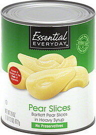 Bartlett Pear Slices In Heavy Syrup