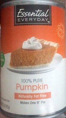 100% Pure Pumpkin Pie, Pumpkin
