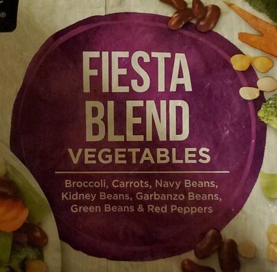 Fiesta Blend Broccoli, Carrots, Navy Beans, Kidney Beans, Garbanzo Beans, Green Beans & Red Peppers Vegetables, Fiesta Blend