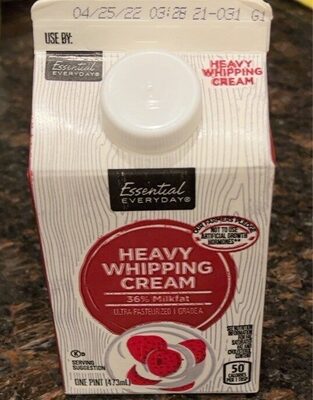 Heavy Whipping Cream
