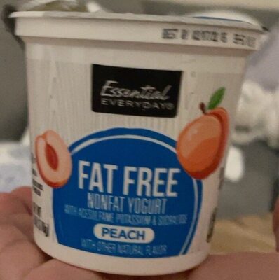Peach Nonfat Yogurt, Peach