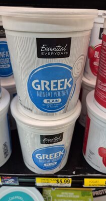 Plain Greek Nonfat Yogurt, Plain