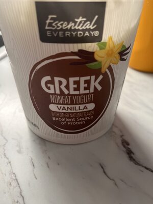 Vanilla Greek Nonfat Yogurt, Vanilla