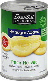 Bartlett Pear Halves In Water