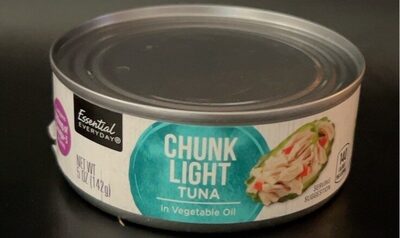 Chunk Light Tuna In Vegetable Oil, Chunk Light