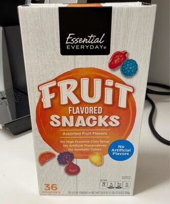 Assorted Fruit Flavored Fruit Snacks, Assorted Fruit