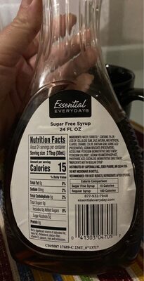 Sugar Free Original Syrup, Original