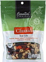 Classic Peanuts, Raisins, M&M's Chocolate Candies, Cashews & Almonds Trail Mix, Classic
