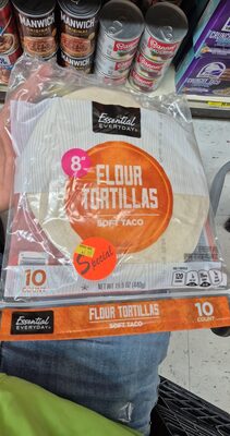 Flour Tortillas Soft Taco, Flour