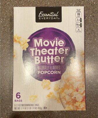 Movie Theater Butter Popcorn, Movie Theater Butter