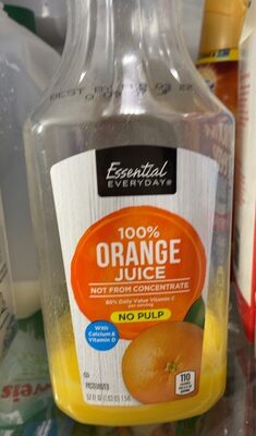 100% Orange Juice, Orange