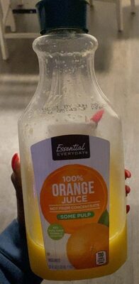 100% Orange Juice, Orange