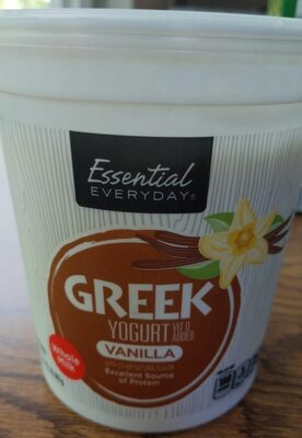 Vanilla Greek Whole Milk Yogurt, Vanilla