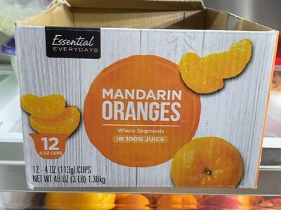 Mandarin Oranges In 100% Juice, Mandarin Oranges