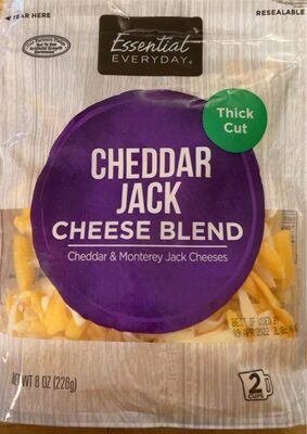 Cheddar Jack Cheddar & Monterey Jack Cheese Blend, Cheddar Jack