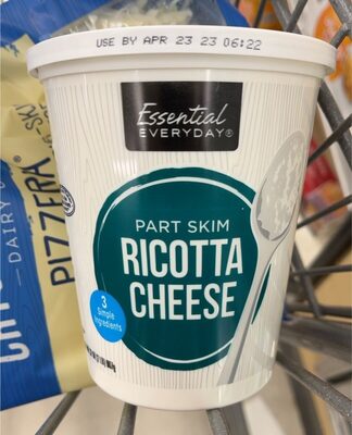 Ricotta Part Skim Cheese, Ricotta