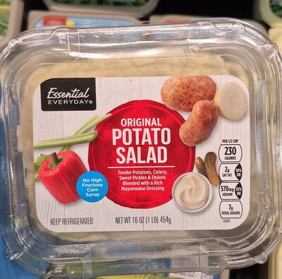 Original Potato Salad Tender Potatoes, Celery, Sweet Pickles & Onions Blended With A Rich Mayonnaise Dressing, Original Potato Salad