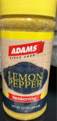 Lemon Pepper Seasoning, Lemon Pepper