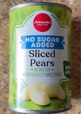 Sliced Pears In Water