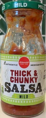 Authentic Mexican Style Mild Thick & Chunky Salsa, Mild