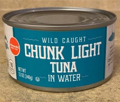 Wild Caught Chunk Light Tuna In Water, Chunk Light