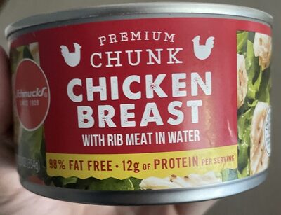 Premium Chunk White Chicken Breast In Water, White
