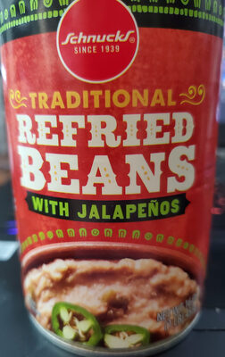 Traditional Refried Beans With Jalapenos, Traditional With Jalapenos