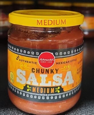 Authentic Mexican Style Medium Chunky Salsa, Medium