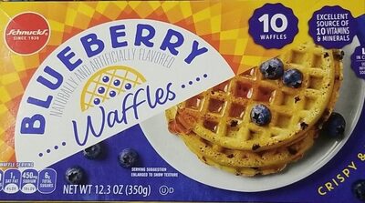 Blueberry Flavored Waffles, Blueberry