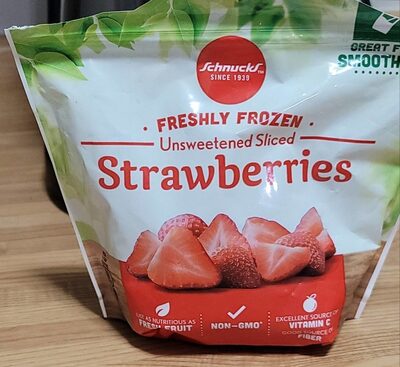 Unsweetened Sliced Strawberries, Unsweetened