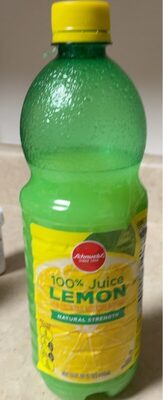Lemon 100% Juice From Concentrate, Lemon