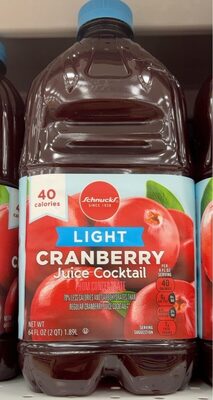 Cranberry Light Juice Cocktail From Concentrate, Cranberry