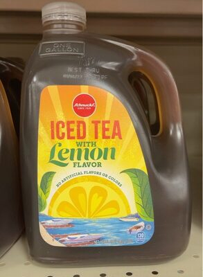 Iced Tea With Lemon Flavor, Lemon