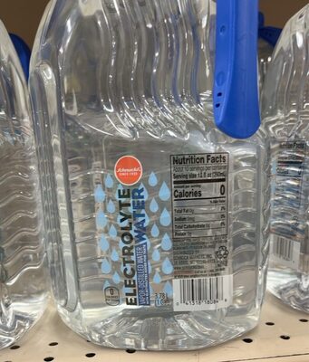 Vapor-Distilled Electrolyte Water