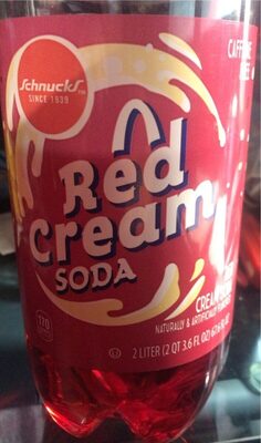 Caffeine Free Red Cream Soda, Red Cream
