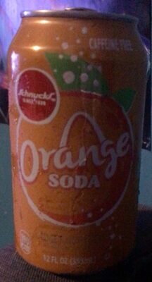 Caffeine Free Orange Soda, Orange