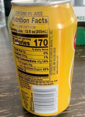 Caffeine Free Pineapple Soda, Pineapple